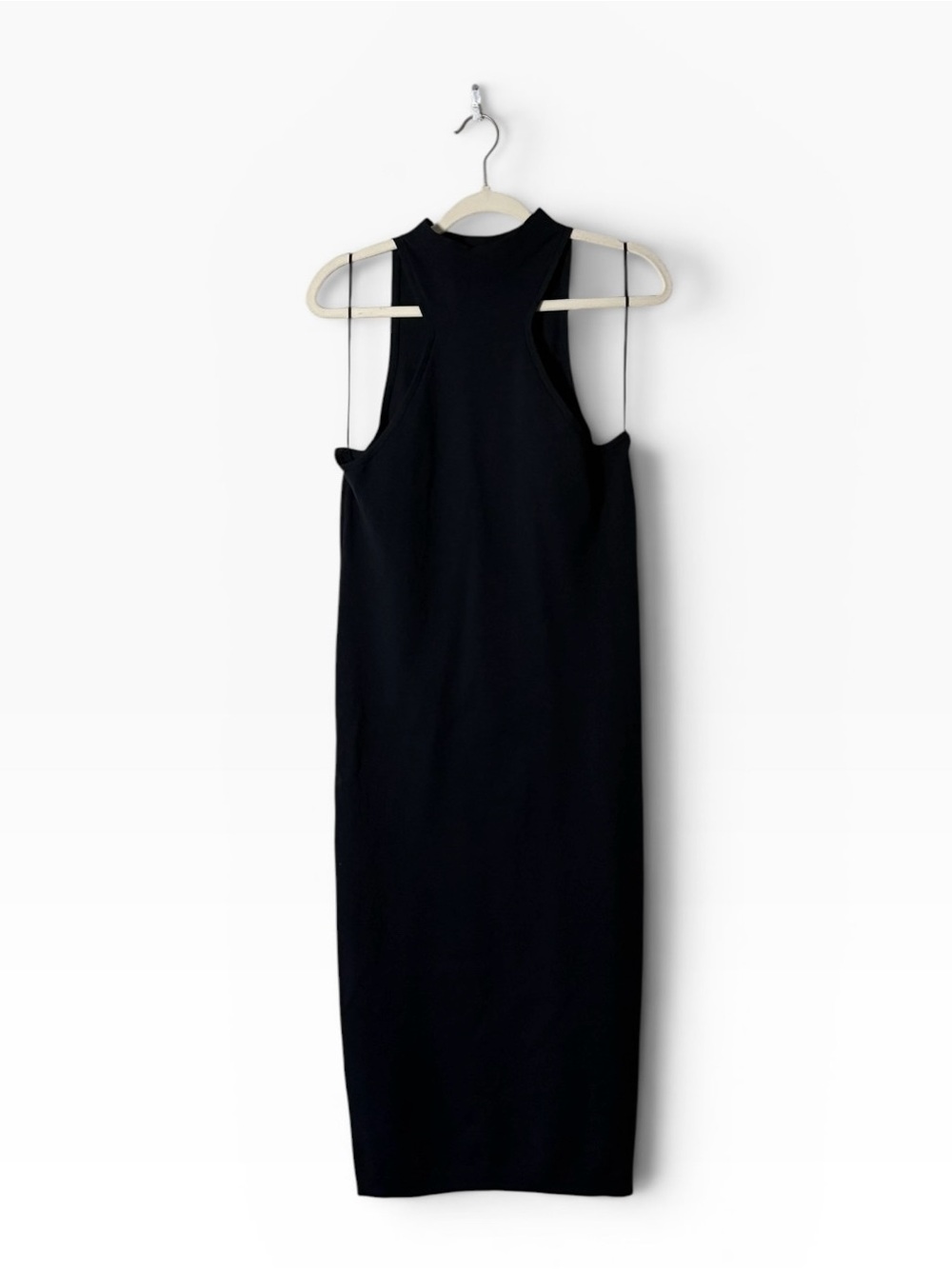 NWT 525 America Revolve Black Racerback Midi Dress-Size Medium
